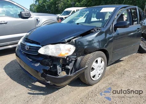 2008 Toyota Corolla Ce/Le/S z USA, uszkodzony, nr VIN 2T1BR32E98C893277